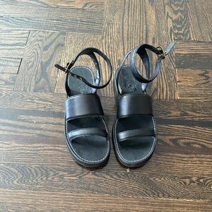 J.Crew leather sandals. Size 10